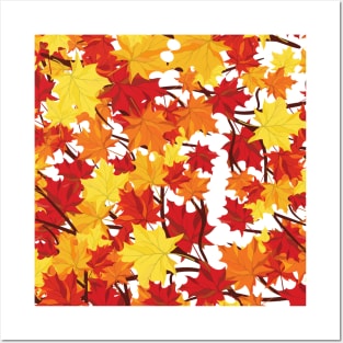 Hello autumn - fall autumn - Goodbye summer Posters and Art